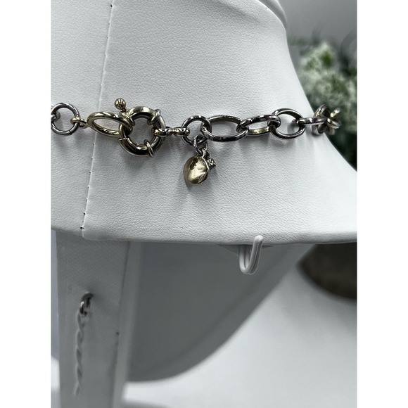 J. Crew Prong Set Neon Yellow and Bezel Set Clear Rhinestone Necklace - Picture 6 of 7